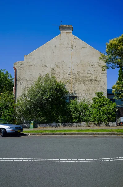 Stará budova exteriér, suburban, Sydney, Austrálie — Stock fotografie