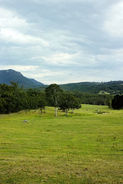 Montanha paisagem vale, Austrália — Fotografia de Stock