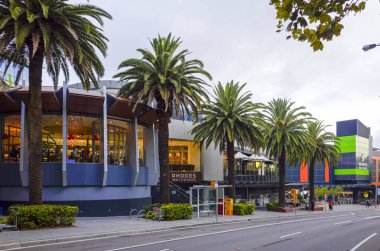 Modern Avustralya banliyösü Rodos Sidney Avustralya