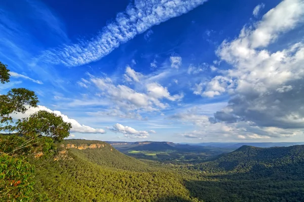 Mitchell's Ridge Lookout, Mount Victoria, Blue Mountains, Austra Royalty Free Stock Photos