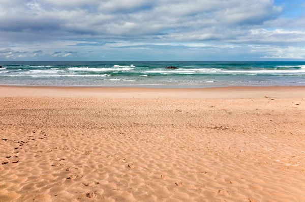 Beautiful Australian Beach on the Pacific Ocean Stock Photo