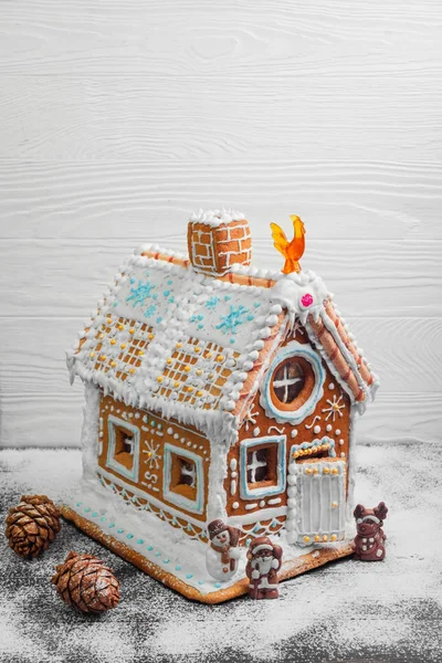 Casa de jengibre de Navidad — Foto de Stock