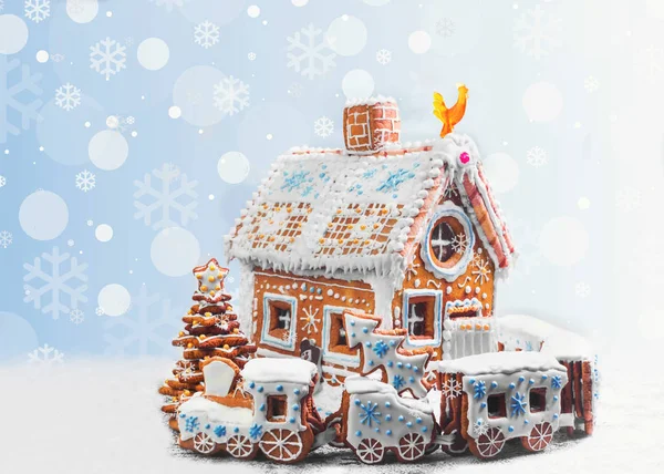 Diverse jul pepparkakor Stockbild