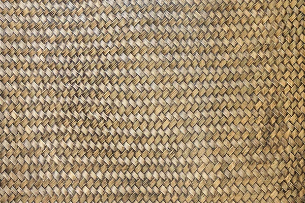 Velho bambu Weave Cesta textura e fundo — Fotografia de Stock