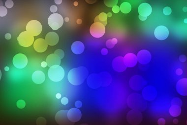 Soyut illüstrasyon bokeh arka plan bulanık ışık
