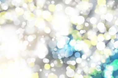 Soyut illüstrasyon bokeh renkli arka plan üzerinde ışık