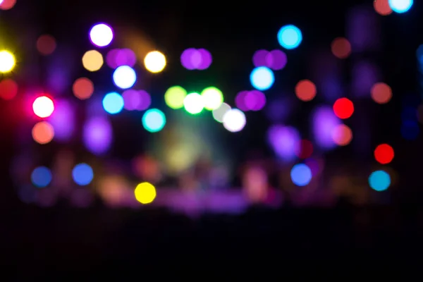 Luz Bokeh Colorida Desenfocada Abstracta Para Fondo — Foto de Stock