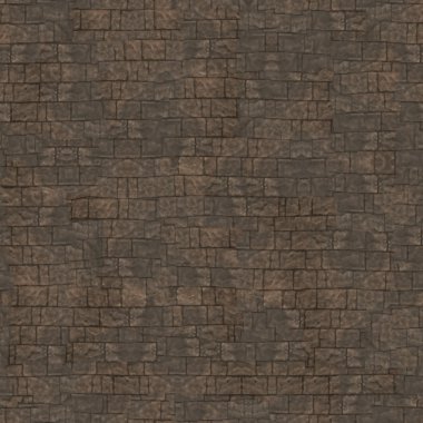 Kahverengi tuğla duvar