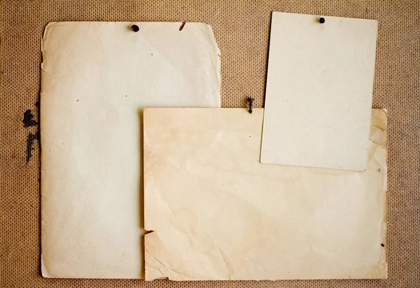 Hojas de papel viejo . — Foto de Stock