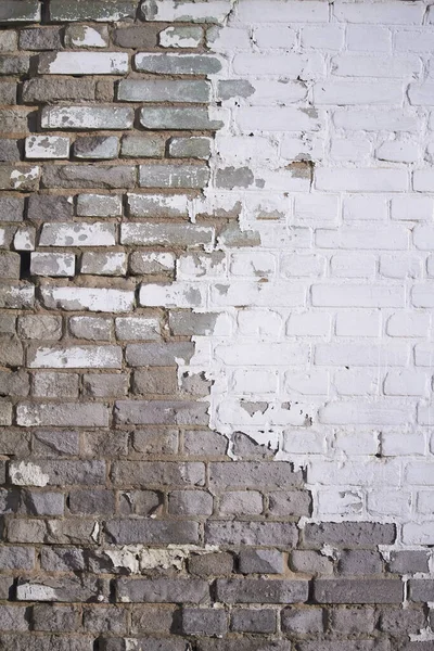 Стара Біло Сіра Текстура Стіни Фон Цегляної Стіни Вибірковий Фокус — стокове фото
