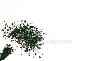 beyaz zemin üzerine düşen konfeti