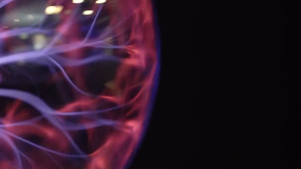 Static electricity generator Tesla — Stock Video