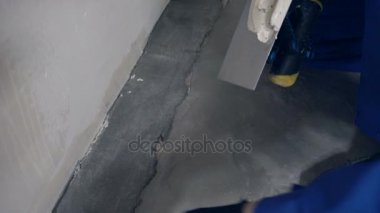 Çalışan puttied duvar