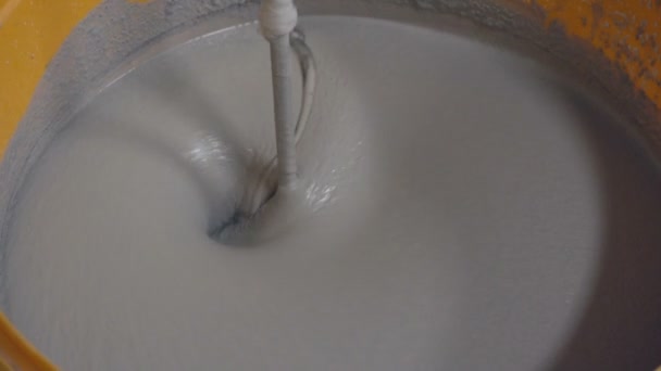 Solução de gesso para amassar — Vídeo de Stock