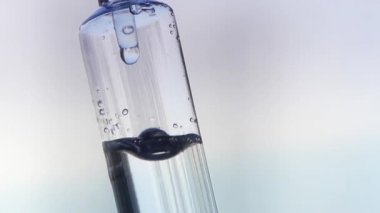 Yakın çekim, intravenöz damla şişe Kliniği.