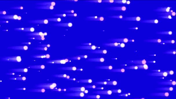 4 k 抽象的な花火、ハイテク ドット配列粒子背景、細菌微生物ほこり — ストック動画