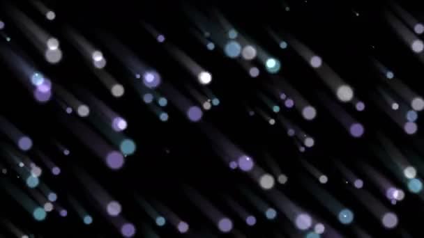 4k Feux d'artifice abstraits, technologie point matrice particules fond, bactéries microbe poussière 