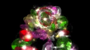 4 k düşüyor taşlar elmas takı kristal değerli taşlar, zengin mineral zenginlik.