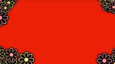 4 k vahşi papatya çiçek yaprakları, bahar bitki bloom, romantik aşk düğün arka plan.