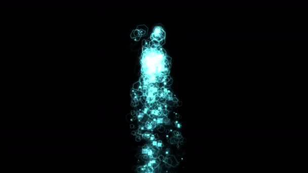 4k Вулканический извержение пламени фейерверк сжечь вулканы магматический взрыв частиц огня — стоковое видео