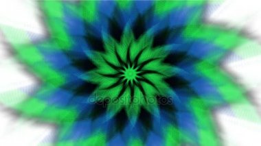 4 k Özet anlamak dişli çiçek desen arka plan, ışık alan, yel değirmeni enerji.