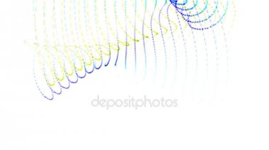 4 k kabaran örgü noktası dalga satır arka plan, müzik ritim noktalar zemin