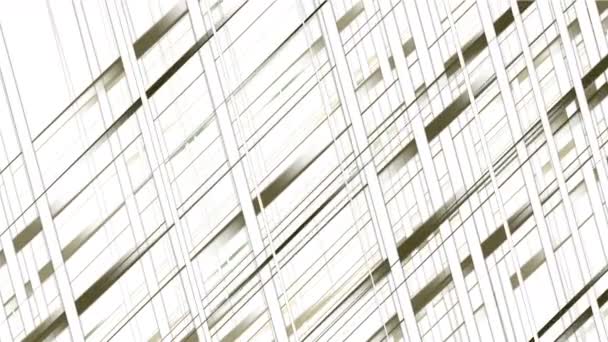 4k Abstract glass wire lines weaving metal matrix background,grid cables ropes. — Stock Video