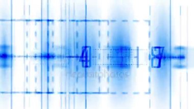 4 k iş dijital matris ışık karakter, ışınları satırları sayı kodlama çapraz ateş.