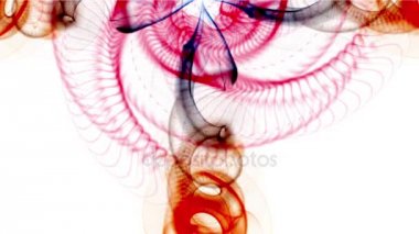 4 k soyut eğrisi duman çizgileri arka plan sanat, evren cennet bilim kurgu.