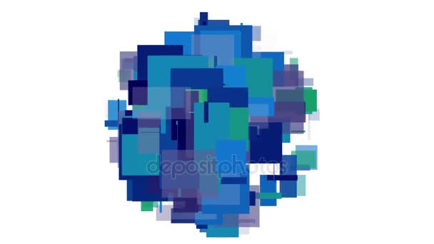 4k abstrait fond carré de particules de bruit de boîte, motif géométrique de fumée de mosaïque 