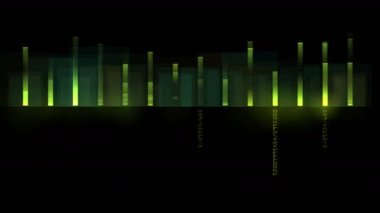4 k ses ekolayzer, müzik ritim birim, hoparlörler dalgalar spektrum, kalp hızı, vj.