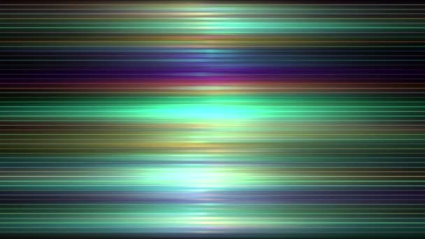 4k rayas abstractas textura material visión fondo, halo plástico psicodélico — Vídeo de stock