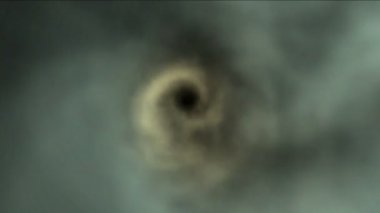 4 k Tornado fırtına sis kanal, kasırga Rüzgar bulut atmosfer, uçuş alanı.