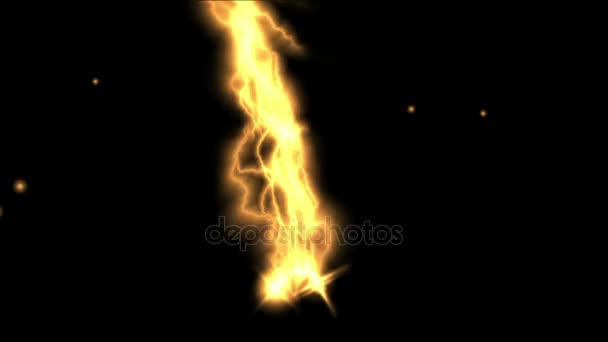 4k foudre orage particules soudage, science-fiction tension feu d'artifice .