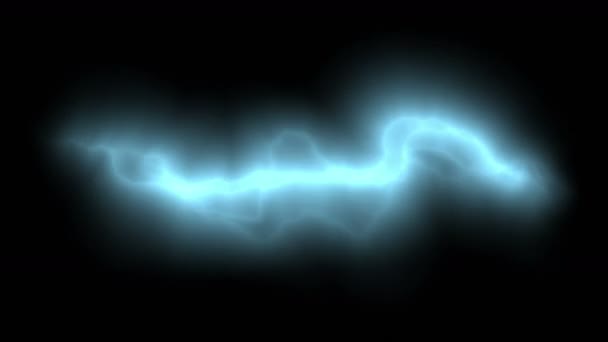 4k blesky, bouřky částice svařování, science-fiction napětí ohňostroj. — Stock video