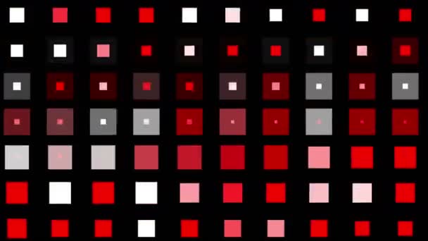 4k vj carré néon matrice de lumière arrière-plan & cube base de données Big Data toile de fond 