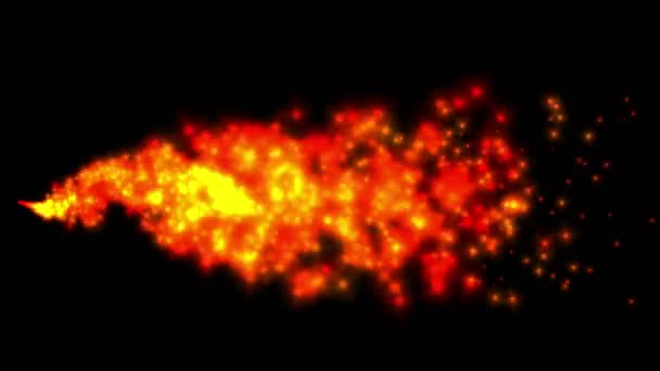 4k szikra tűzijáték háttér, csillogó, megvilágított fáklyát tűz, hegesztés részecske — Stock videók