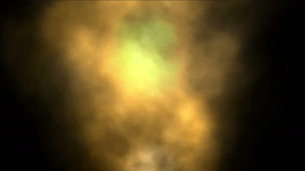 4k Mist clouds fog,Fire burning background,abstract particle smoke power energy — Stock Video