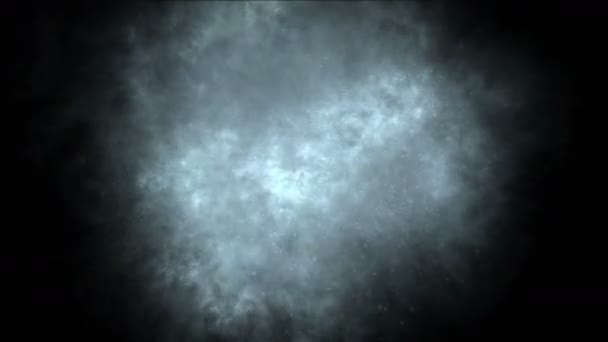 4k Underwater rök dykning, dimma, vatten flytande gas, plasma fyrverkeri molnet partikel. — Stockvideo