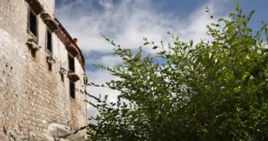 4 k lhasa pabangka Tapınağı, Tibet.