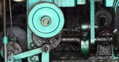 4 k karmaşık hassas Sanayi makineleri işlemi, çalışma yatak ve eksen.