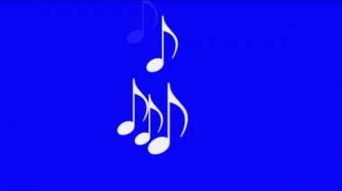 4 k müzik notlar arka plan, sembol melodi melodi ses, romantik sanatsal Senfoni