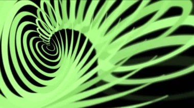 4 k soyut helix çizgi, enkaz kağıt, sarmal parçacık, şerit eğri arka plan.