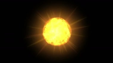4 k ateş topu küre Bulutsusu arka plan, sihirli güç enerji teknoloji, nükleer atom.