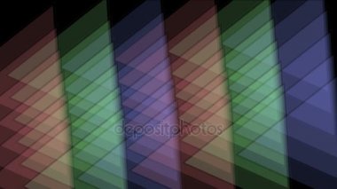 4 k üçgen tangram mozaik matris model, plastik kart kağıt, fraktal geometri d
