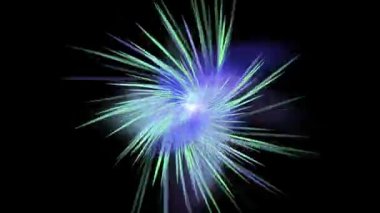 4k ışınları ışık arka plan, işaret fişeği yıldız, radyasyon lazer enerjisi, tünel geçiş satırları