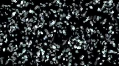 4 k soyut damla su sıvı tabletleri arka plan, damlacık nokta nokta fasulye kabarcık