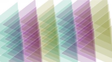 4 k üçgen tangram mozaik matris model, plastik kart kağıt, fraktal geometri d