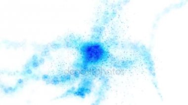 4k havai fişek parçacık patlama arka plan ve bulutsu, ateş kıvılcım flam flare