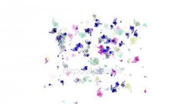 4 k Grunge mikrop bakteri efemera böcek arka plan, Yağlıboya Resim parçacık.